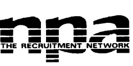 NPA THE RECRUITMENT NETWORK trademark