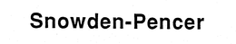 SNOWDEN-PENCER trademark