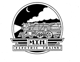 M.T.H. ELECTRIC TRAINS trademark