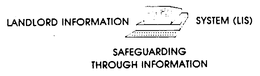 LANDLORD INFORMATION SYSTEM (LIS) SAFEGUARDING THROUGH INFORMATION trademark