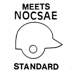 MEETS NOCSAE STANDARD trademark