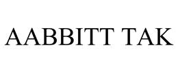 AABBITT TAK trademark