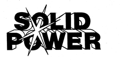 SOLID POWER trademark