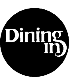 DINING IN trademark