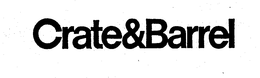 CRATE&BARREL trademark