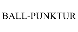 BALL-PUNKTUR trademark