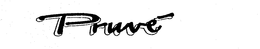 PRUVE trademark