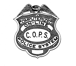 C.O.P.S. COMPUTERIZED ON-LINE POLICE SYSTEM trademark
