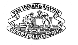 VAN HYGAN & SMYTHE CUSTOM CABINETMAKERS trademark