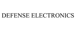 DEFENSE ELECTRONICS trademark