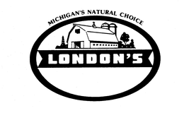 MICHIGAN'S NATURAL CHOICE LONDON'S trademark