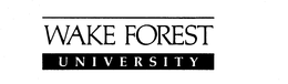 WAKE FOREST UNIVERSITY trademark