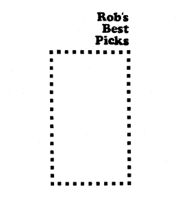 ROB'S BEST PICKS trademark