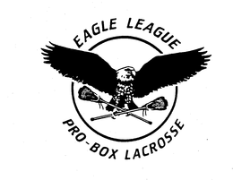EAGLE LEAGUE PRO-BOX LACROSSE trademark