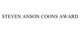 STEVEN ANSON COONS AWARD trademark