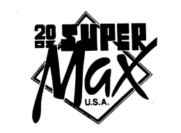 20 OZ SUPER MAX U.S.A. trademark