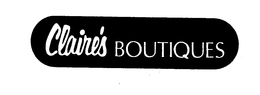 CLAIRE'S BOUTIQUES trademark