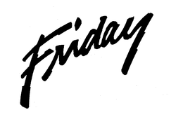 FRIDAY trademark