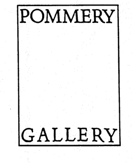 POMMERY GALLERY trademark