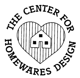 THE CENTER FOR HOMEWARES DESIGN trademark