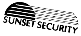 SUNSET SECURITY trademark