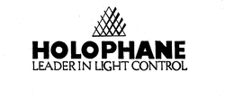 HOLOPHANE LEADER IN LIGHT CONTROL trademark