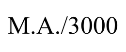 M.A./3000 trademark