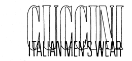 CUCCINI ITALIAN MEN'S WEAR trademark
