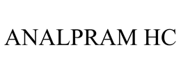 ANALPRAM HC trademark