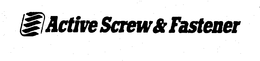 ACTIVE SCREW & FASTENER trademark