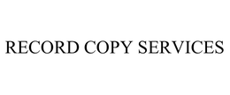 RECORD COPY SERVICES trademark