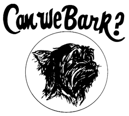 CAN WE BARK? trademark
