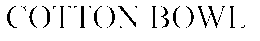 COTTON BOWL trademark