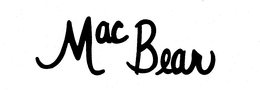 MAC BEAR trademark