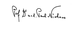 PROF. D. MED. PAUL NIEHANS trademark
