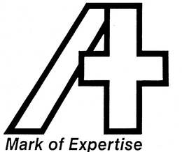 A MARK OF EXPERTISE trademark