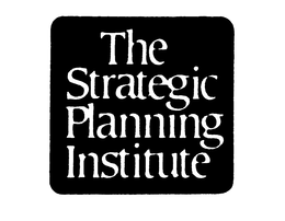 THE STRATEGIC PLANNING INSTITUTE trademark