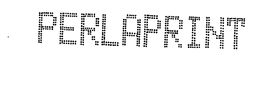 PERLAPRINT trademark