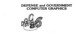 DEFENSE AND GOVERNMENT COMPUTER GRAPHICS DGC 86 trademark