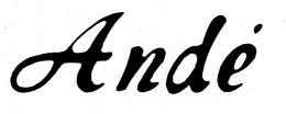 ANDE trademark