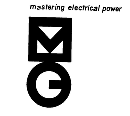 MG MASTERING ELECTRICAL POWER trademark