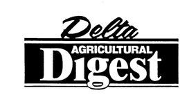 DELTA AGRICULTURAL DIGEST trademark