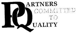 PARTNERS COMMITTED TO QUALITY trademark