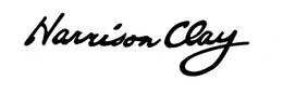 HARRISON CLAY trademark