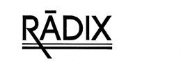 RADIX trademark