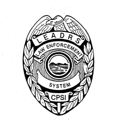 LEADRS LAW ENFORCEMENT SYSTEM CPSI trademark