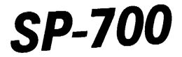 SP-700 trademark