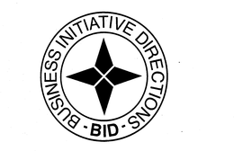 BID BUSINESS INITATIVE DIRECTIONS trademark