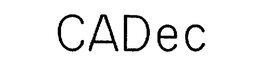 CADEC trademark