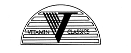 V VITAMIN CLASSICS trademark